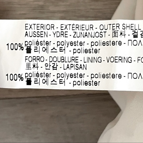 ๐บ Zara Lurex Gold Polka Dot Ivory V-Neck Sleeveless Ruched Blouse Size XS - Picture 8 of 10